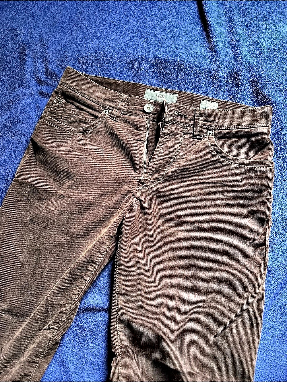 Brax Cadiz 33 straight cut brown cotton chords